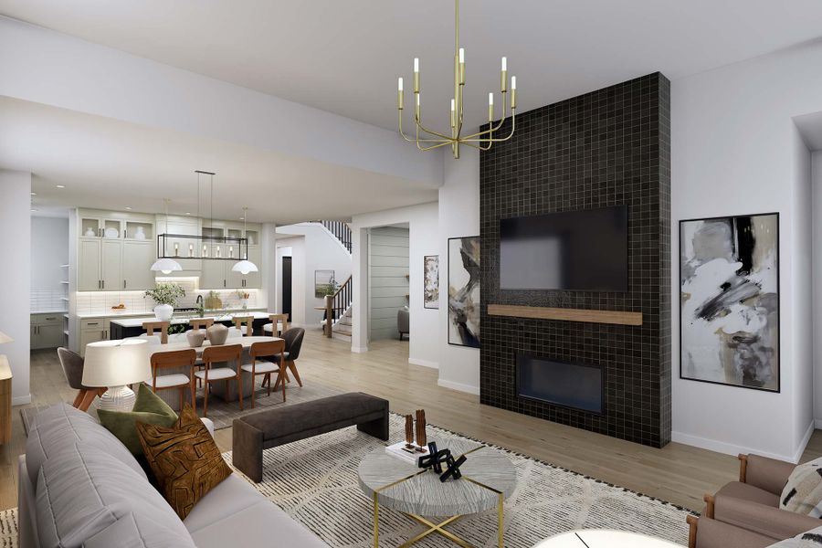 The Silverpoint - Optional Fireplace