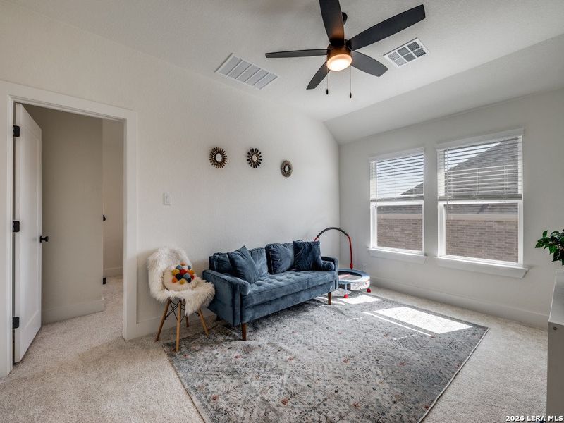 Furnished interior view inside a new home in The Ranches at Creekside, Boerne (Image 9).