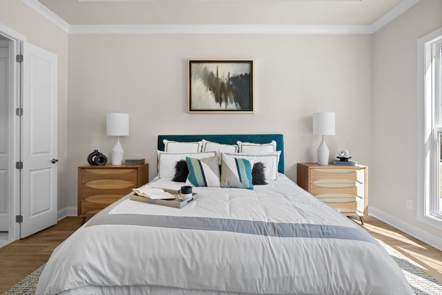 Representative furnished interior of a home built from the The Henley by The Providence Group in Promenade at Sawnee Village, Cumming (Image 17). Representative furnished interior of a home built from the The Henley by The Providence Group in Promenade at Sawnee Village, Cumming (Image 17).