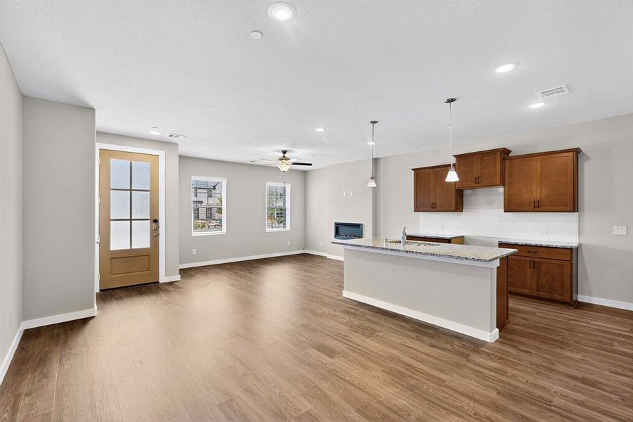 Furnished interior view inside a new home in Solterra Texas, Mesquite (Image 13).