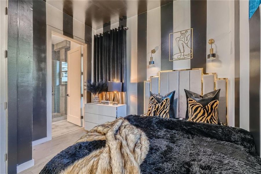 Furnished interior view inside a new home in , Atlanta (Image 12).