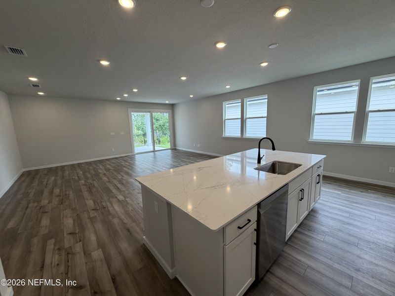 Furnished interior view inside a new home in Reserve East, Flagler Beach (Image 17).