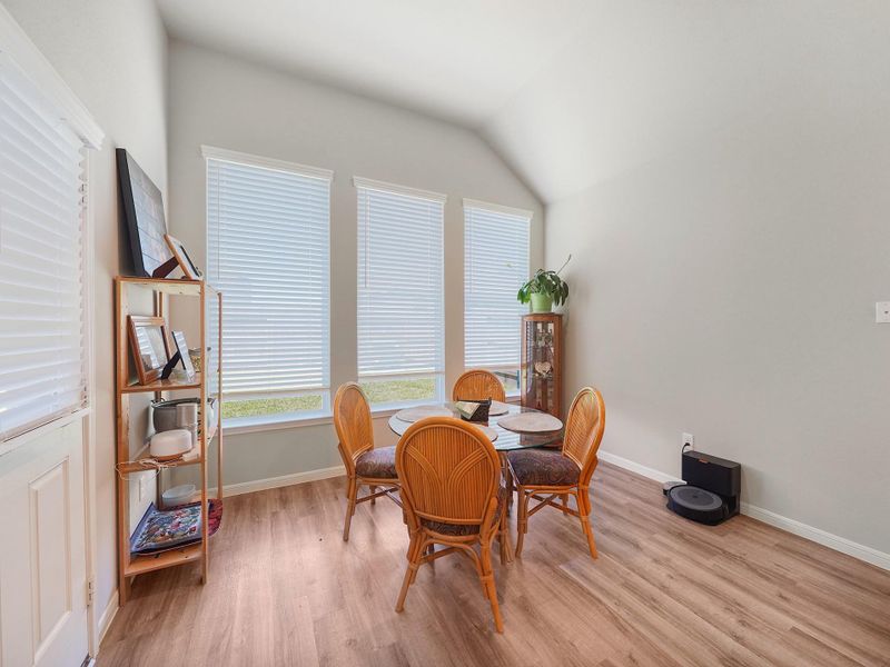 Breakfast corner Breakfast corner