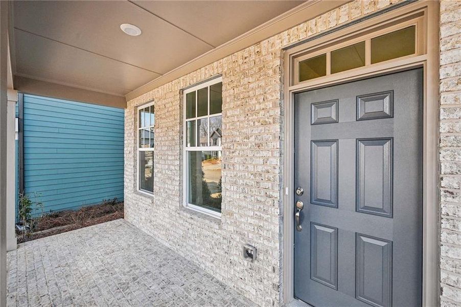 Exterior details and patio area of a home in Creekside, Dawsonville (Image 24). Exterior details and patio area of a home in Creekside, Dawsonville (Image 24).