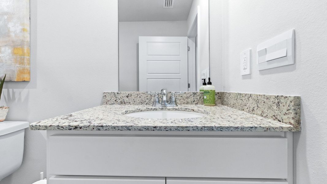 Furnished interior view inside a new home in Wesley Park, Crawfordville (Image 22).