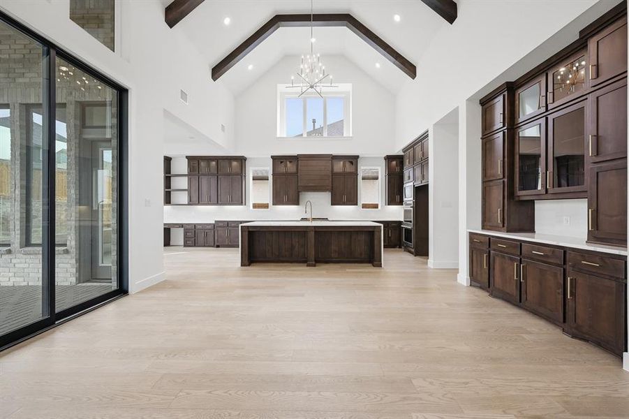 Furnished interior view inside a new home in StarView, Prosper (Image 14).