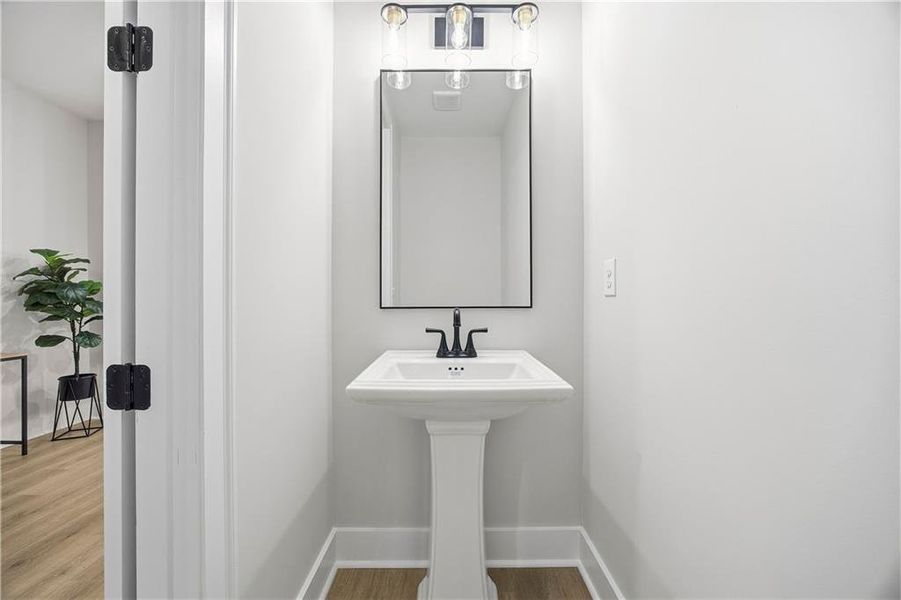 Furnished interior view inside a new home in Yellowstone Farms, Cumming (Image 3).