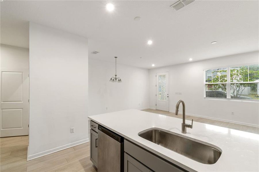 Furnished interior view inside a new home in , Orlando (Image 7). Furnished interior view inside a new home in , Orlando (Image 7).