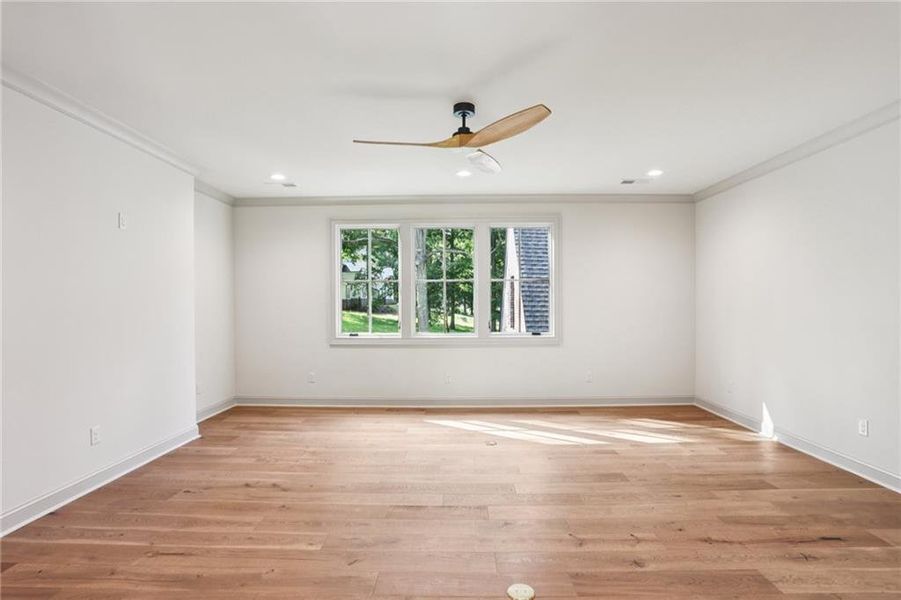 Spacious, unfurnished interior of a new home in , Marietta (Image 33).