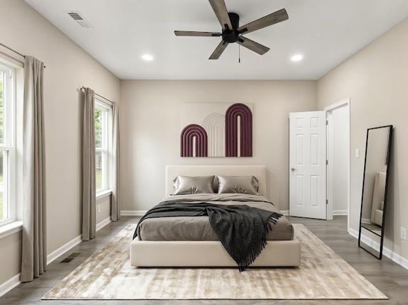 Furnished interior view inside a new home in , Rome (Image 5).