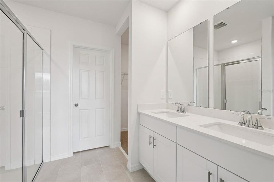 Furnished interior view inside a new home in The Meadow at Crossprairie, St. Cloud (Image 5).