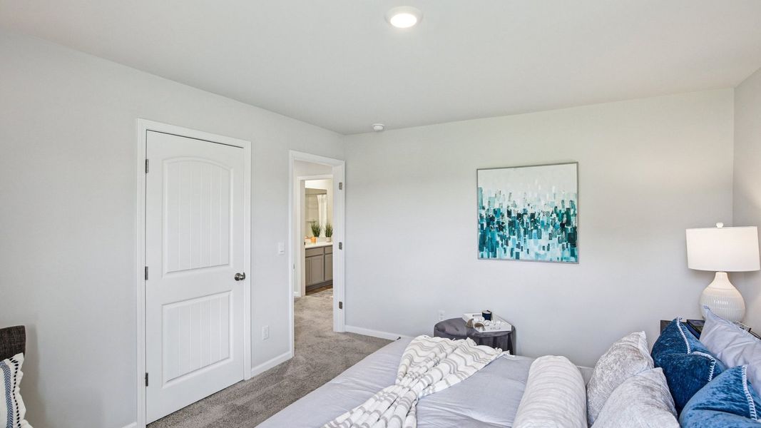 Furnished interior view inside a new home in The Parks, White House (Image 35).