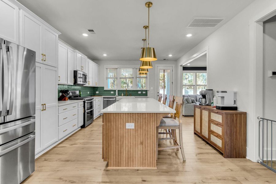 Furnished interior view inside a new home in , Ravenel (Image 9).