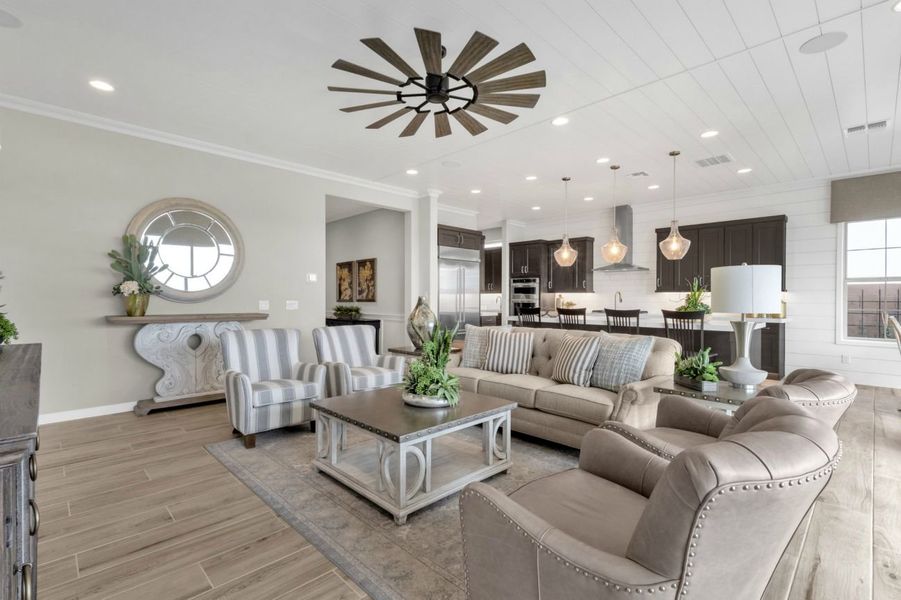 Representative furnished interior of a home built from the Residence Six by Blandford Homes in Earnhardt Ranch, Chandler (Image 38). Representative furnished interior of a home built from the Residence Six by Blandford Homes in Earnhardt Ranch, Chandler (Image 38).