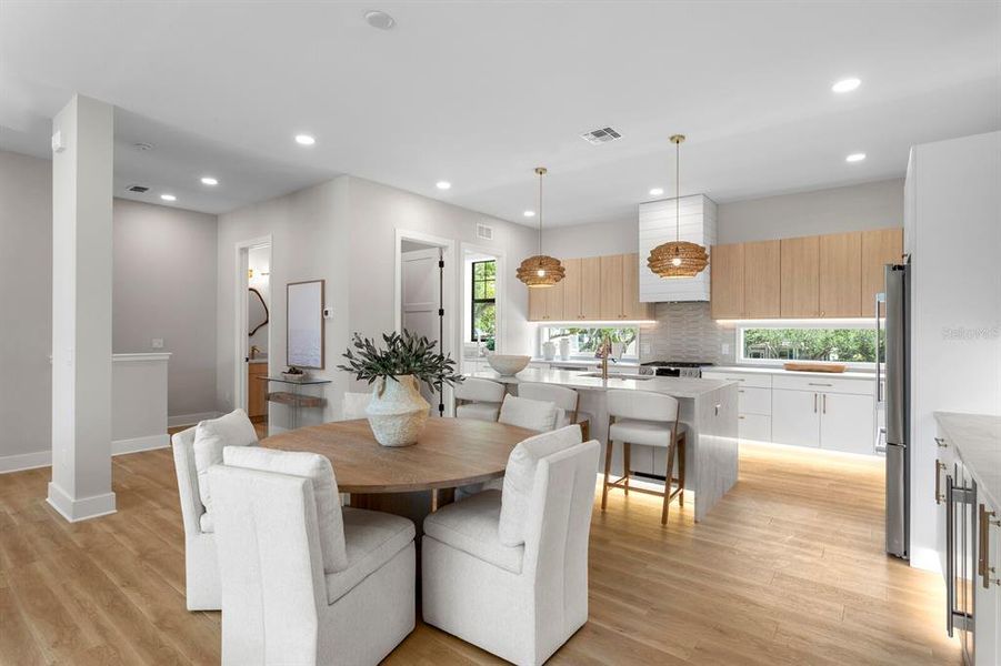 Furnished interior view inside a new home in , Tampa (Image 30).