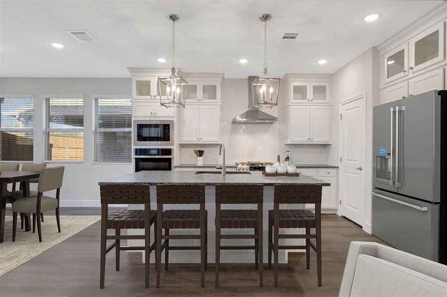 Furnished interior view inside a new home in Heritage Ranch, Sherman (Image 6).