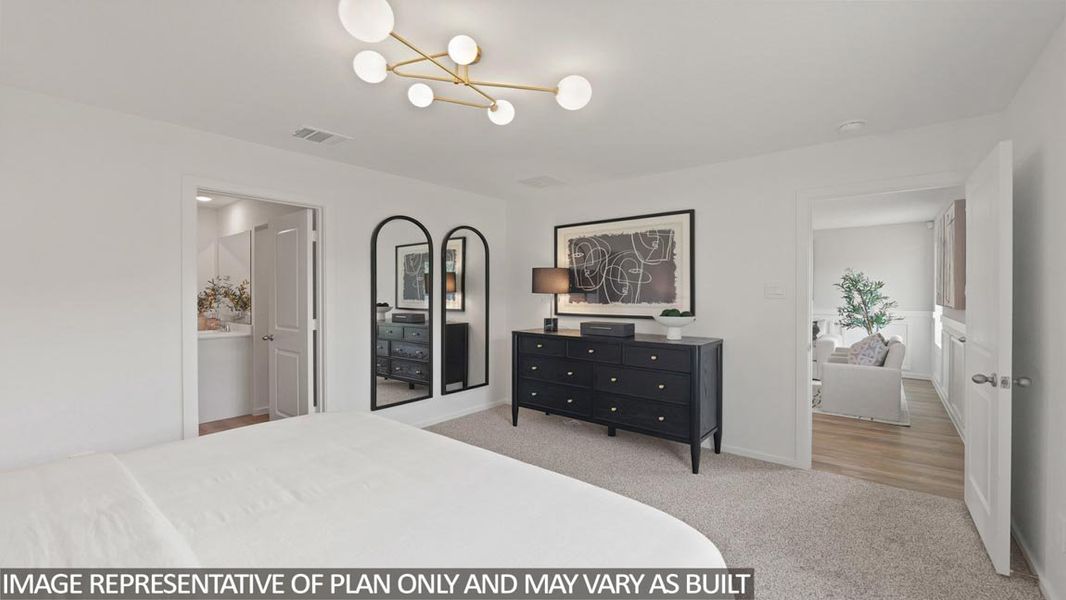 Furnished interior view inside a new home in The Canopies, Splendora (Image 14). Furnished interior view inside a new home in The Canopies, Splendora (Image 14).