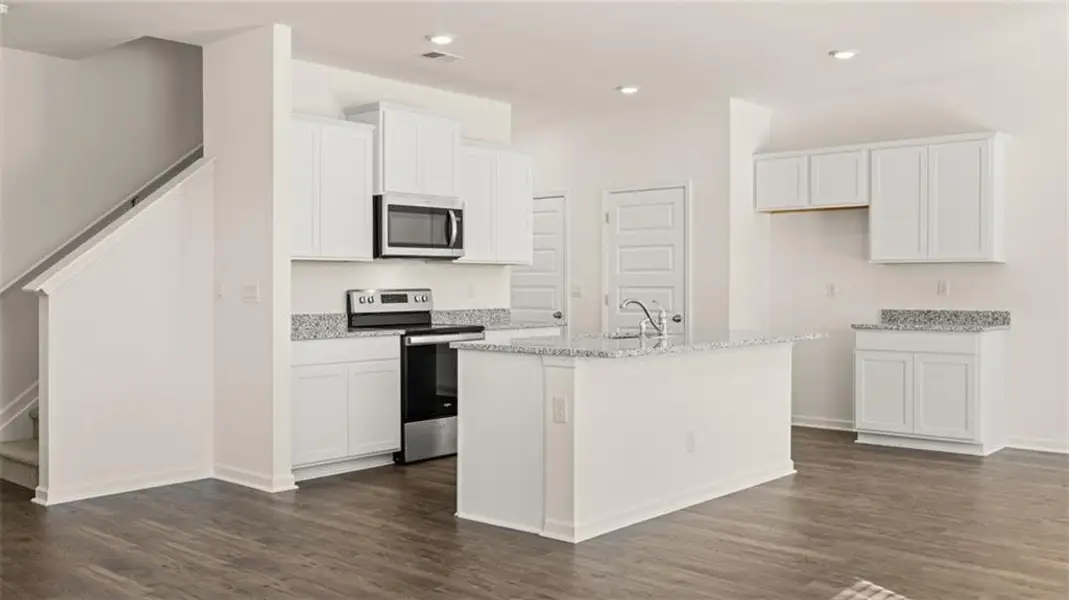 Furnished interior view inside a new home in Shoal Creek, Hampton (Image 4).