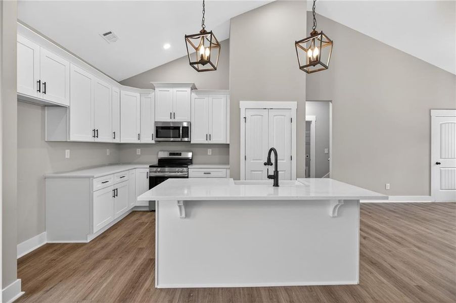 Furnished interior view inside a new home in , Taylorsville (Image 10).