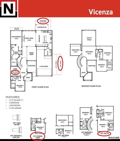 2D floor plan layout of this home in , Fulshear, TX (Image 3).