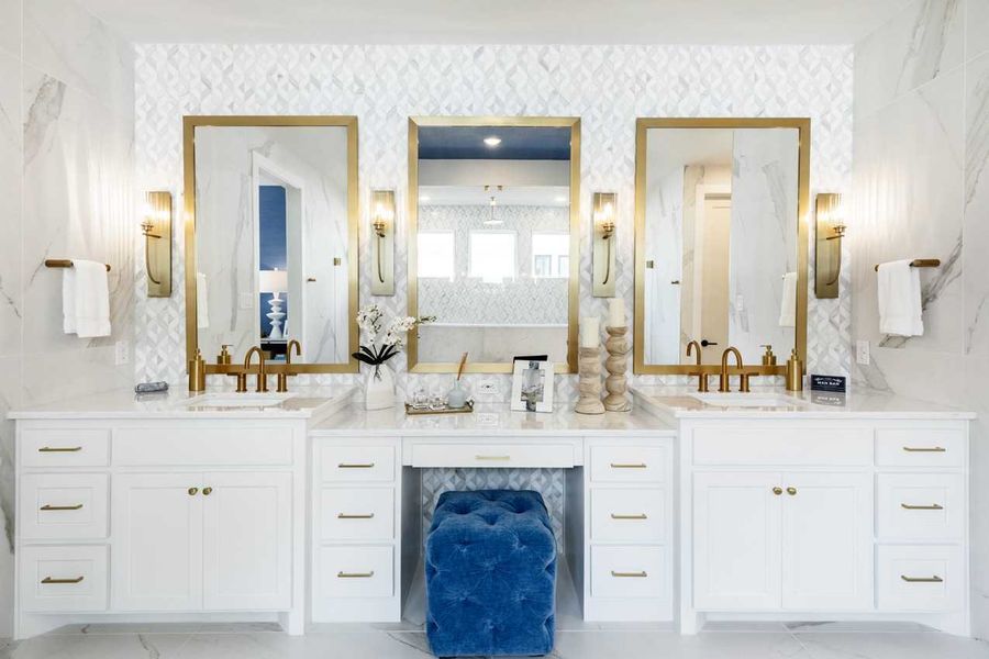 Representative Primary Bathroom - some options shown