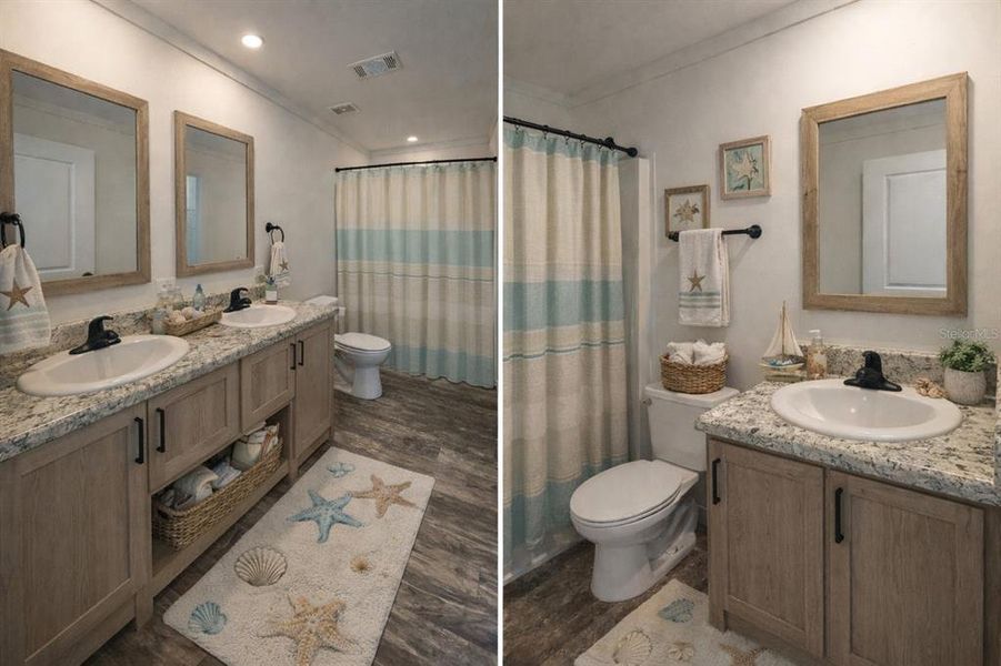 Furnished interior view inside a new home in , Crystal River (Image 5).