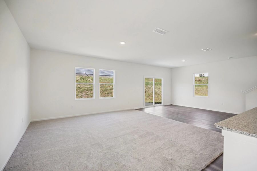 Representative unfurnished interior of a home built from the Pegasus by Starlight Homes in Sunrise at Arbor Ridge, La Vergne (Image 16).
