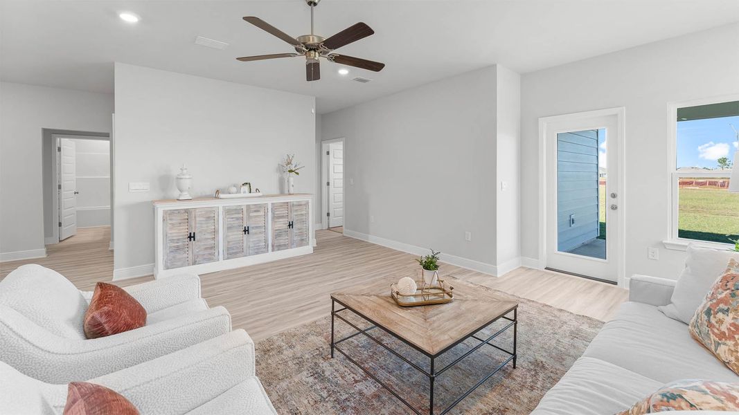 Furnished interior view inside a new home in Owl's Head Farms, Freeport (Image 15). Furnished interior view inside a new home in Owl's Head Farms, Freeport (Image 15).