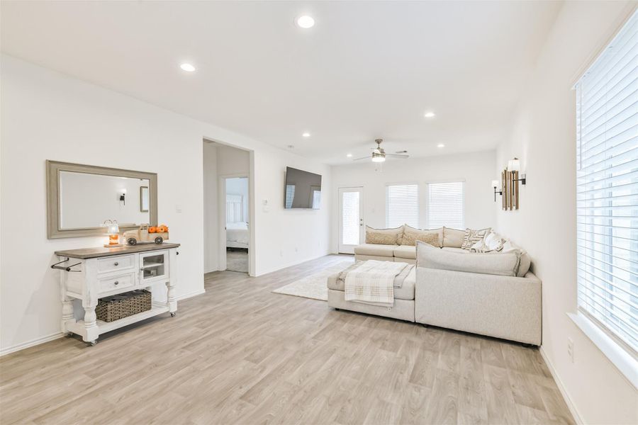 Furnished interior view inside a new home in Cypress Green, Hockley (Image 17). Furnished interior view inside a new home in Cypress Green, Hockley (Image 17).