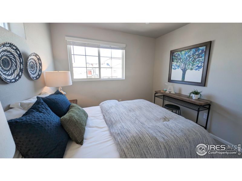 Furnished interior view inside a new home in Thompson River Ranch, Johnstown (Image 14). Furnished interior view inside a new home in Thompson River Ranch, Johnstown (Image 14).