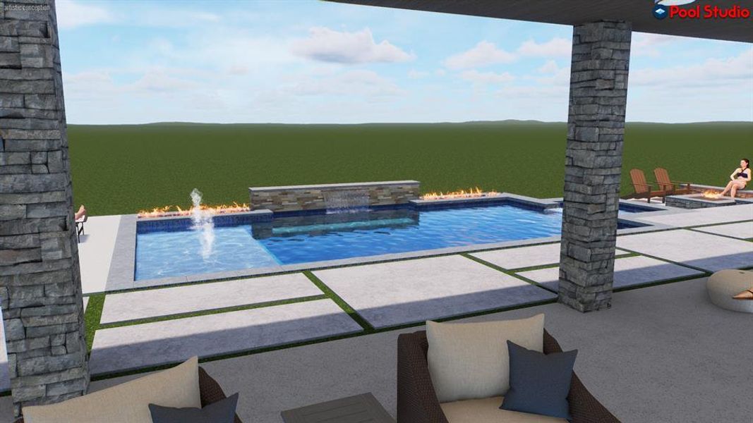 Exterior details and patio area of a home in , Graford (Image 3). Exterior details and patio area of a home in , Graford (Image 3).