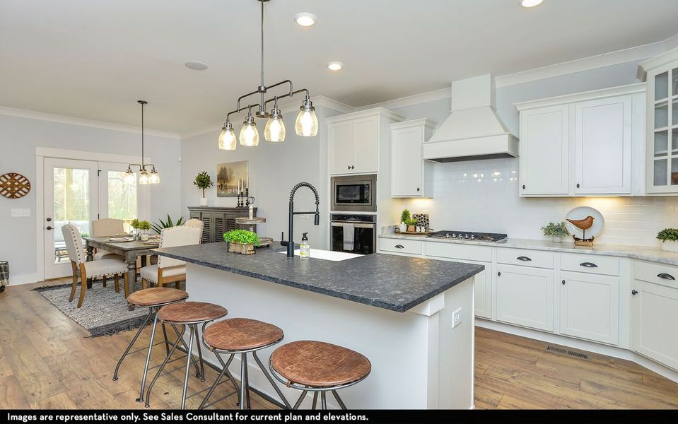 Furnished interior view inside a new home in Dorris Farm, White House (Image 9).