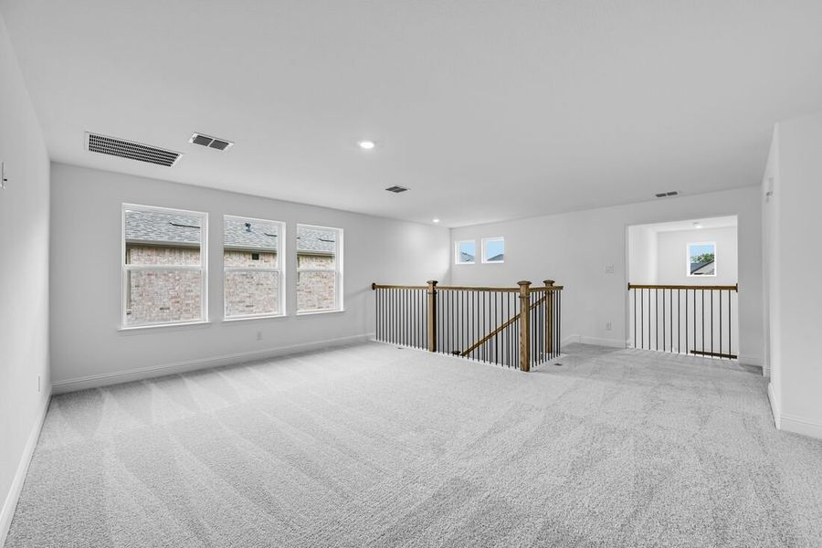 Spacious, unfurnished interior of a new home in Cross Creek Meadows 55s, Celina (Image 14). Spacious, unfurnished interior of a new home in Cross Creek Meadows 55s, Celina (Image 14).