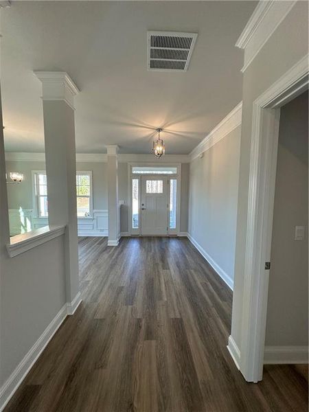 Spacious, unfurnished interior of a new home in Mirror Lake at South Harbour, Villa Rica (Image 40).