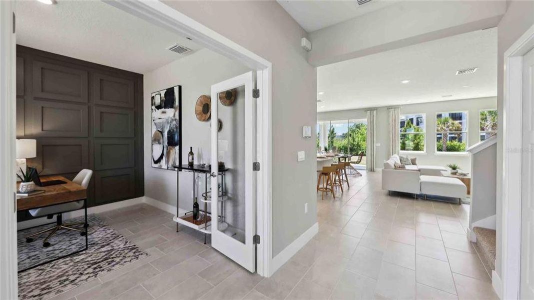 Furnished interior view inside a new home in Waterford, Brooksville (Image 31).