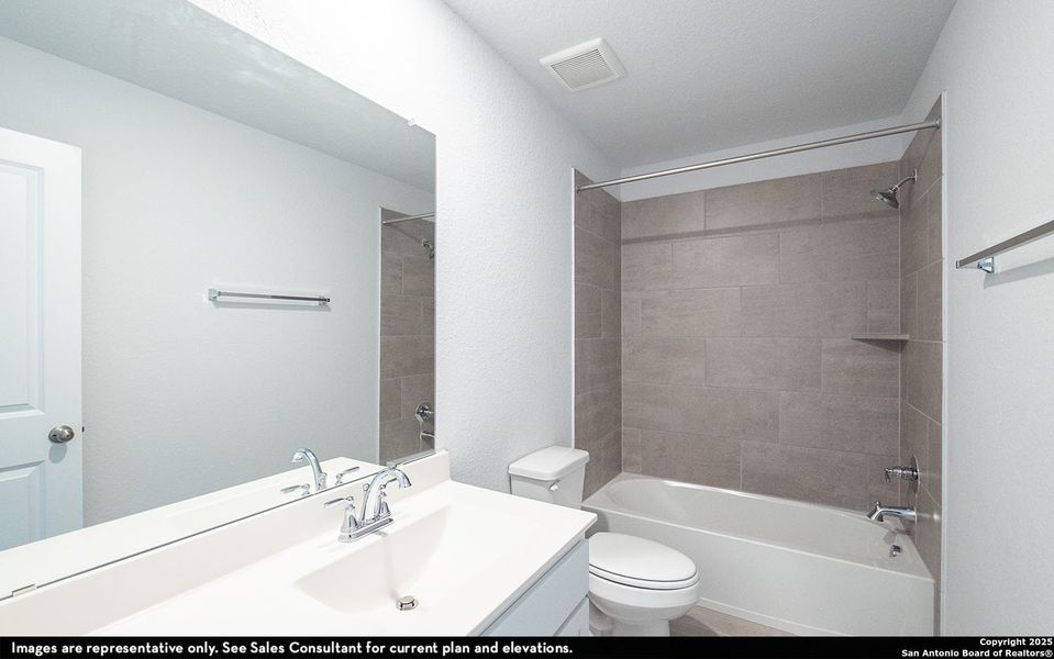 Furnished interior view inside a new home in , Schertz (Image 5). Furnished interior view inside a new home in , Schertz (Image 5).