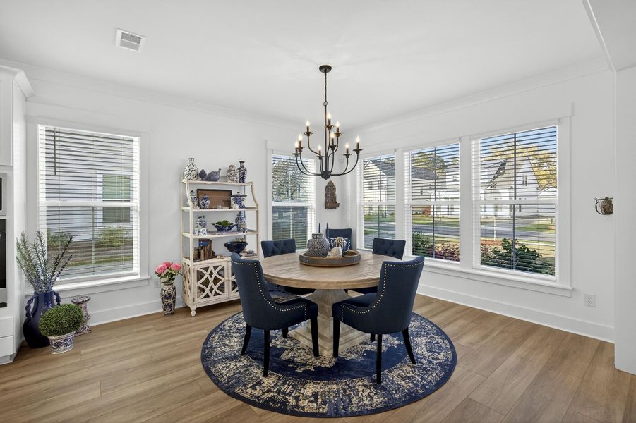 Furnished interior view inside a new home in Pineland Village, Summerville (Image 50).