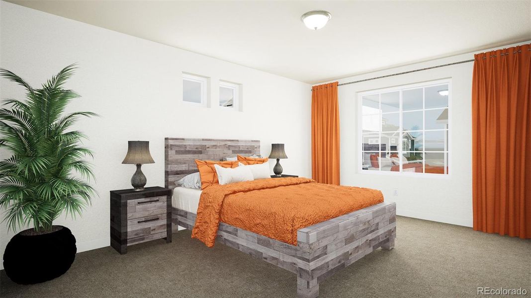 Furnished interior view inside a new home in , Aurora (Image 4).