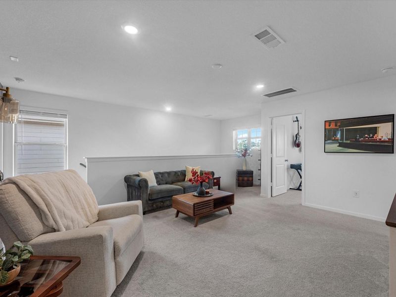 Furnished interior view inside a new home in Mavera, Conroe (Image 6).