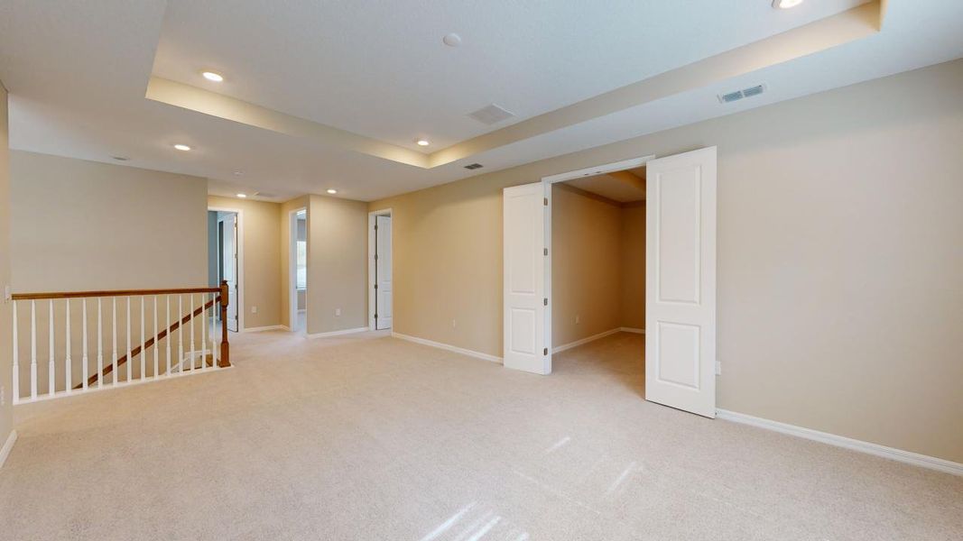 Representative unfurnished interior of a home built from the Barbuda by Taylor Morrison in Headwaters at Lofton Creek, Yulee (Image 39).