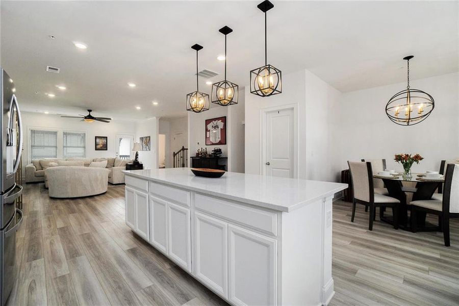 Furnished interior view inside a new home in , Smyrna (Image 8).