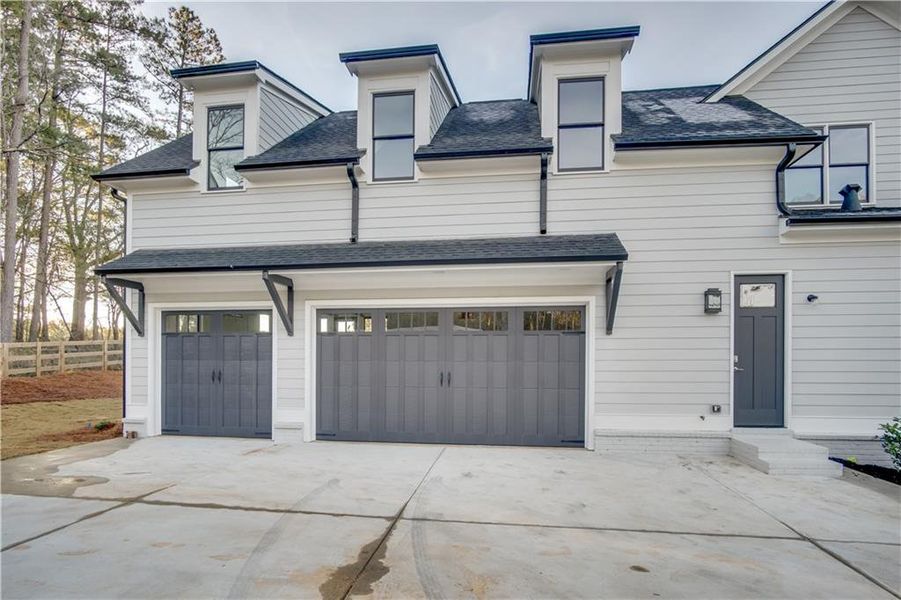 Exterior details and patio area of a home in , Woodstock (Image 3).