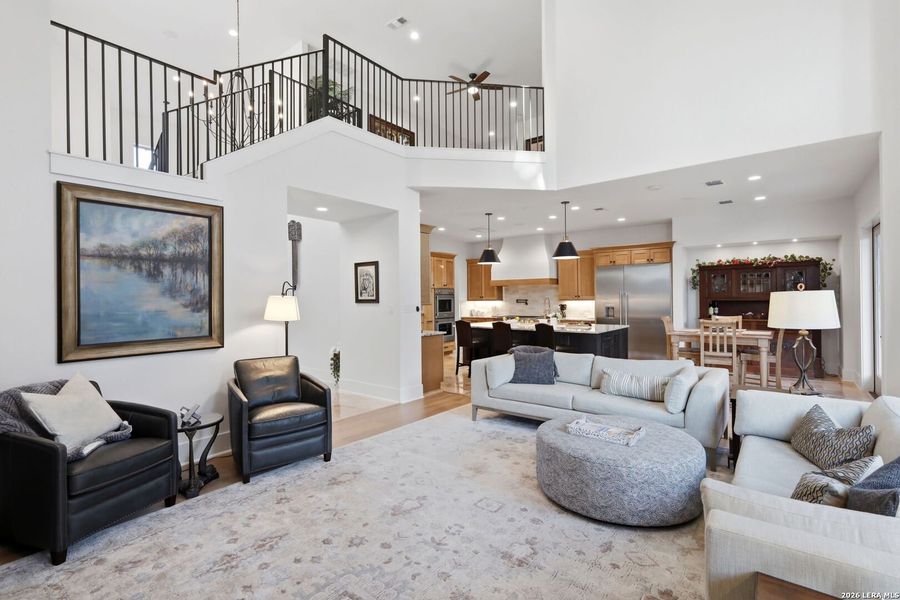 Furnished interior view inside a new home in , Boerne (Image 51).
