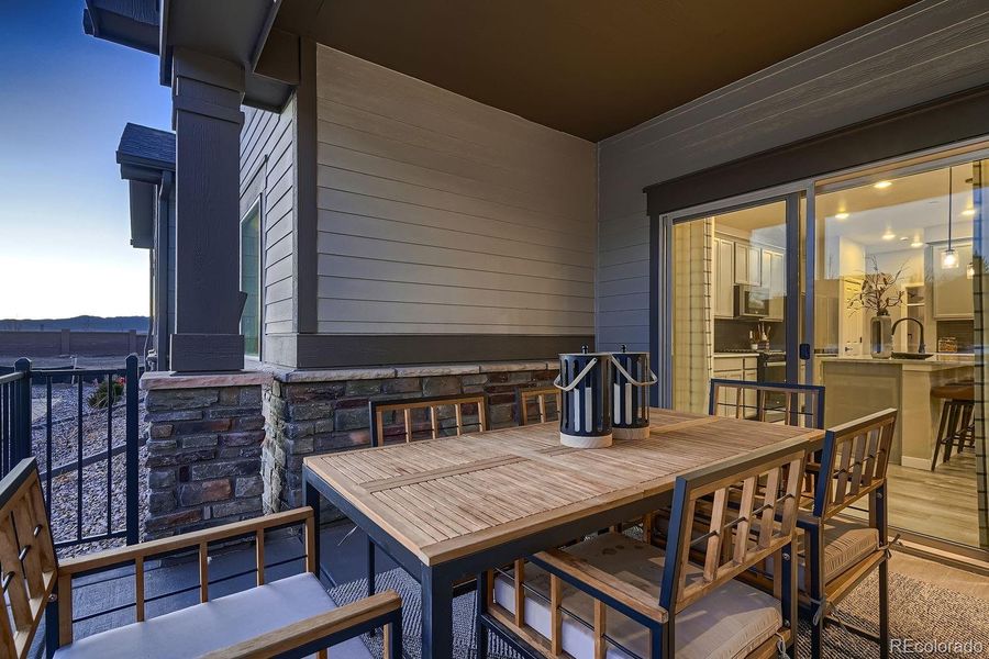 Exterior details and patio area of a home in , Westminster (Image 20). Exterior details and patio area of a home in , Westminster (Image 20).