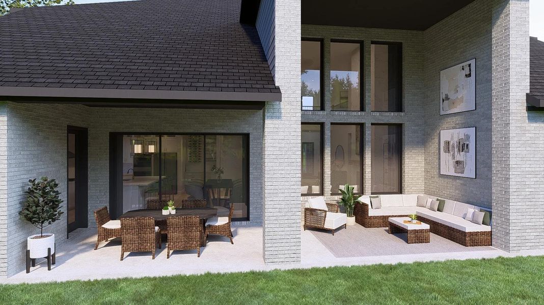 Fallon Outdoor Living Area