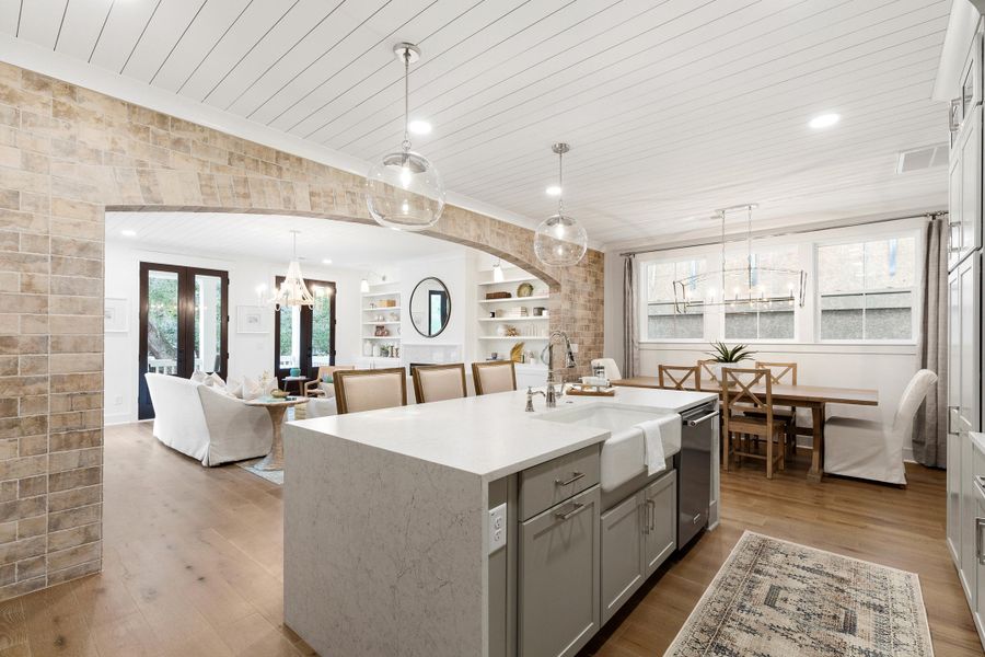 Furnished interior view inside a new home in Miller's Crossing, Johns Island (Image 39).