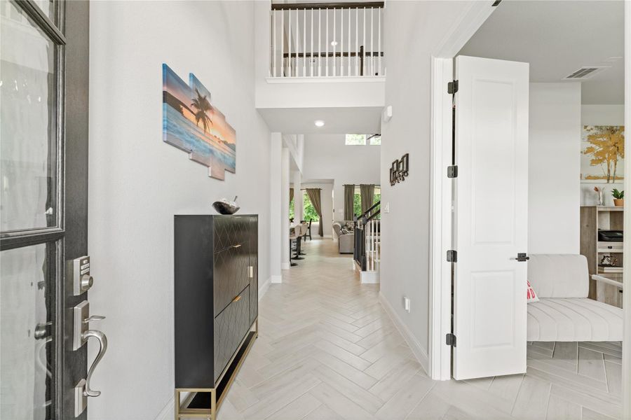 Furnished interior view inside a new home in Timber Hollow, Magnolia (Image 5).