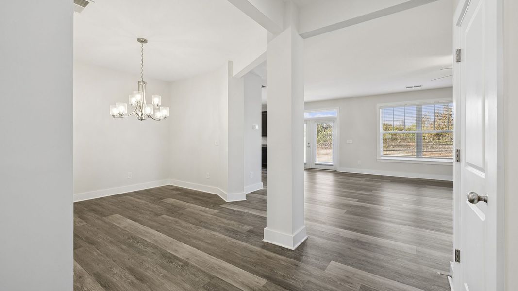 Spacious, unfurnished interior of a new home in Edgewood Estates, Piedmont (Image 12). Spacious, unfurnished interior of a new home in Edgewood Estates, Piedmont (Image 12).
