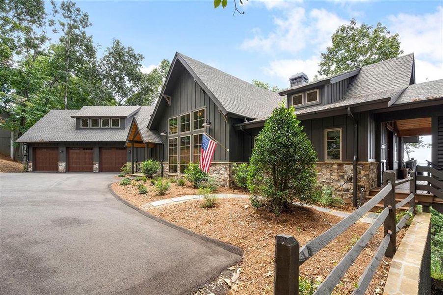 Front exterior of a new home in , Jasper, GA, highlighting curb appeal (Image 25).