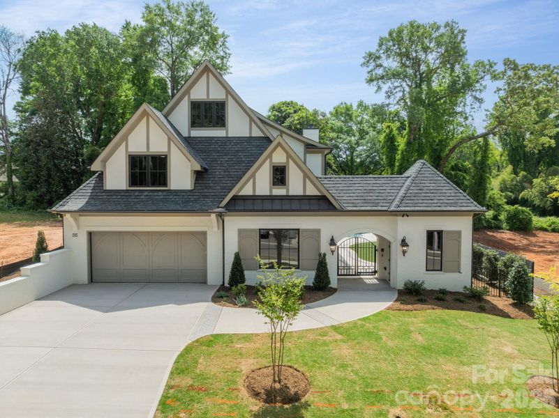 Front exterior of a new home in , Belmont, NC, highlighting curb appeal (Image 25).